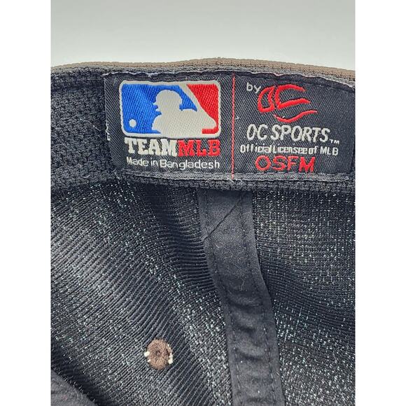 San Diego Padres Hat Yellow Logo Brown Baseball Cap Adjustable Team MLB OC Sport - Picture 4 of 10